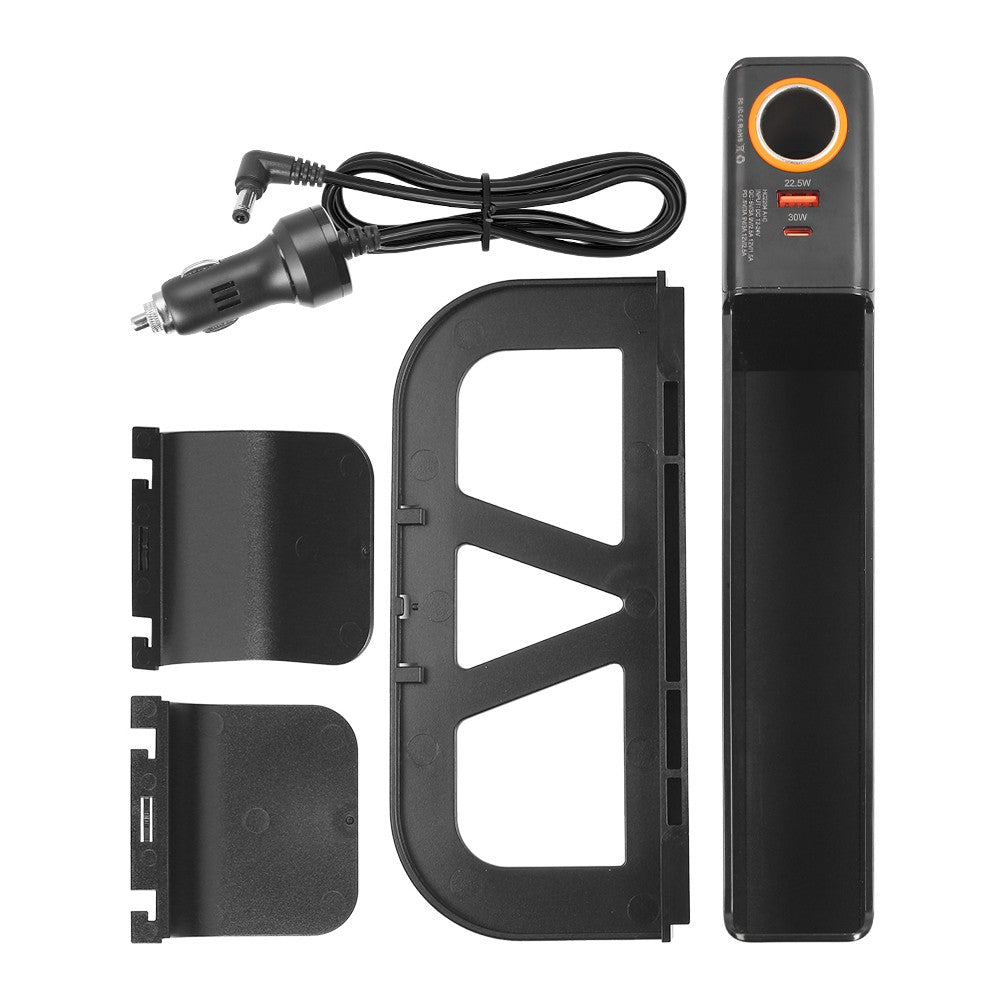 Organisateur de siège voiture avec USB & USB-C – Rangement intelligent